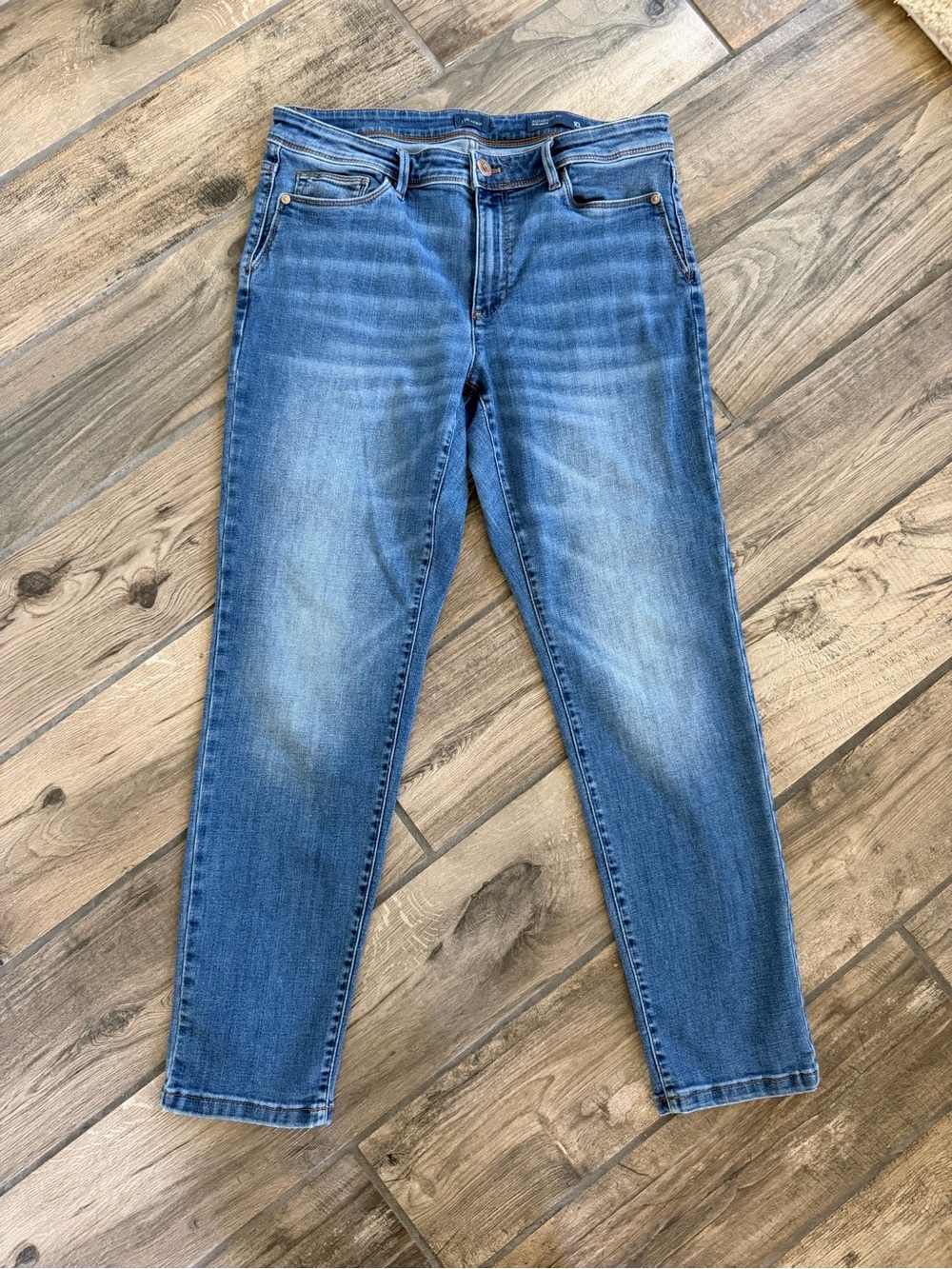 J.Jill Authentic Fit Slim Ankle Jeans, Size 10R